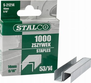Zszywki typ 53 (530/A) rozmiar 6mm STALCO S-21206