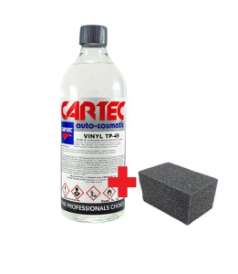 Cartec Vinyl 1l do plastiku gumy + gąbka mała do vinylu